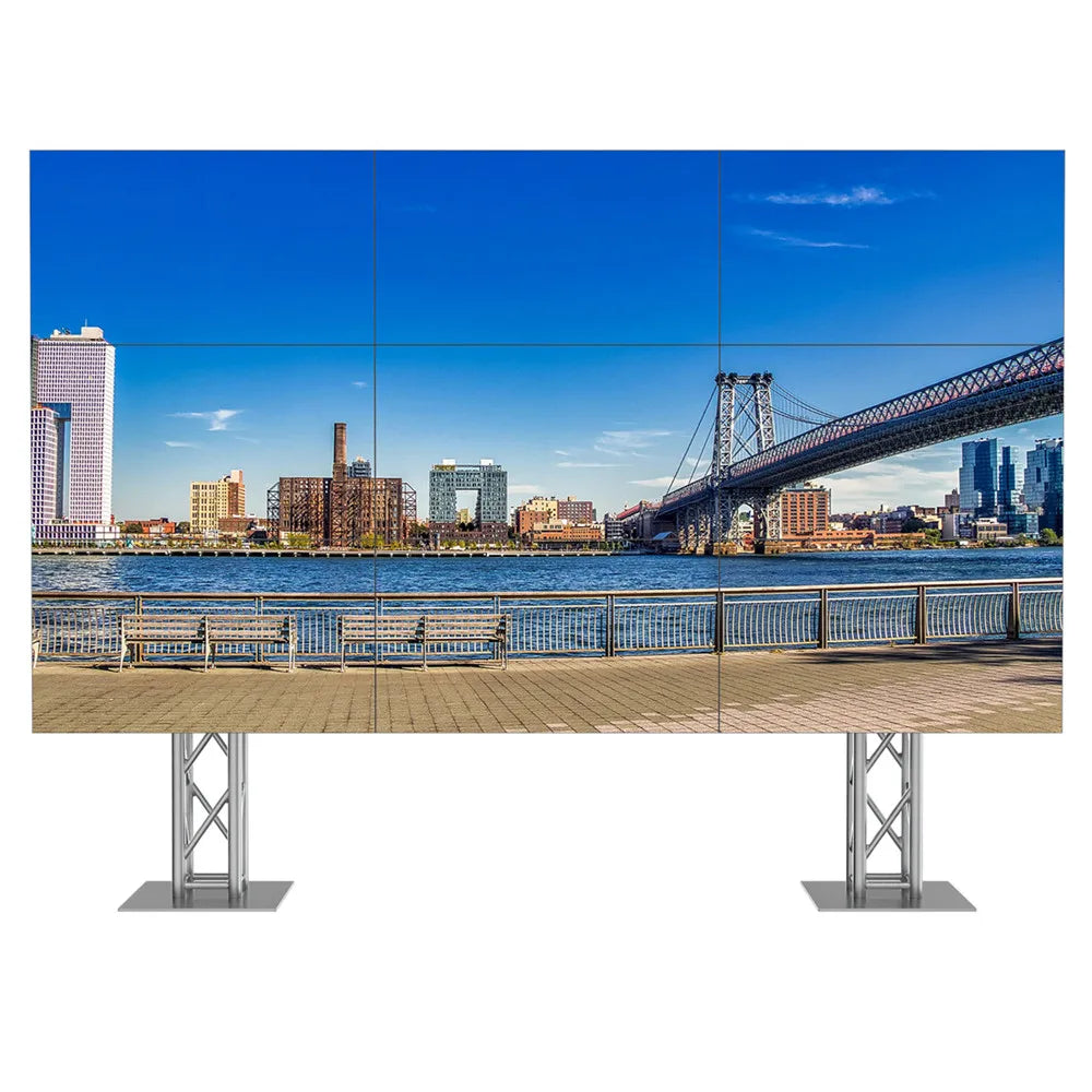 DID 2X2 55inch Indoor Original Brand 500 Nits Seamless LCD Video Wall System Full Screen Display