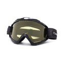 Custom Logo Motocross Goggles with Anti-scratch Yellow Polarized Lens for Dirt Bike Mountain Motorcycles