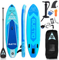 GUETIO SUP Paddle Board PVC Air Board SUP Surfing Stand up All Round Inflatable Paddleboard Softboard