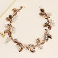 Alloy Flower Handmade Hair Band Retro Wedding Bridal Hair Hoop Custom Simple Beautiful Wedding Hair Accessories