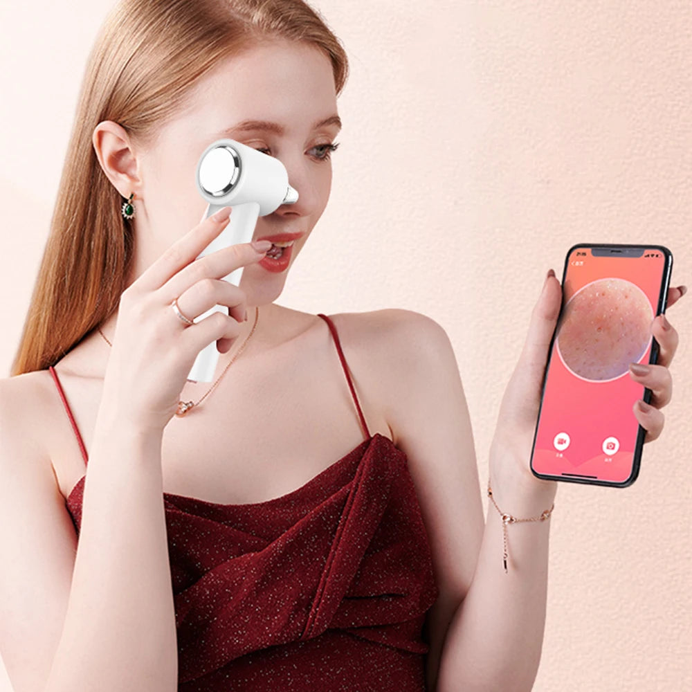 Meizons Visual HD Vacuum Blackhead Removal Suction Wifi Visible Blackhead Remover With Camera