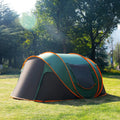Waterproof Outdoor 3-4 Person Hiking Portable Beach Folding Automatic Popup Instant Camping Tent