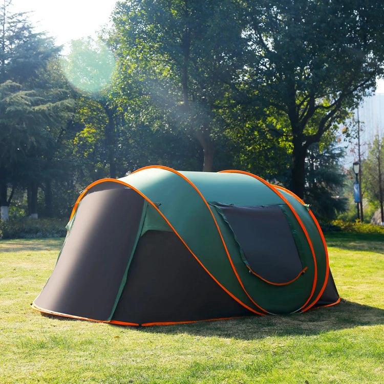 Waterproof Outdoor 3-4 Person Hiking Portable Beach Folding Automatic Popup Instant Camping Tent