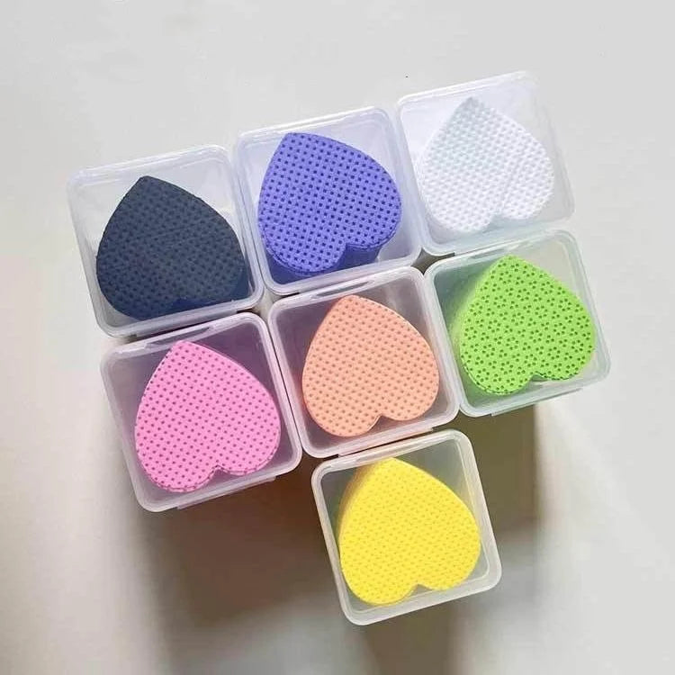 QC 200pcs Cotton Eyelash Glue Remover Wipes Mouth Glue Bottle Cleaner Pads Makeup Tools for Lash Extension Prevent Clogging