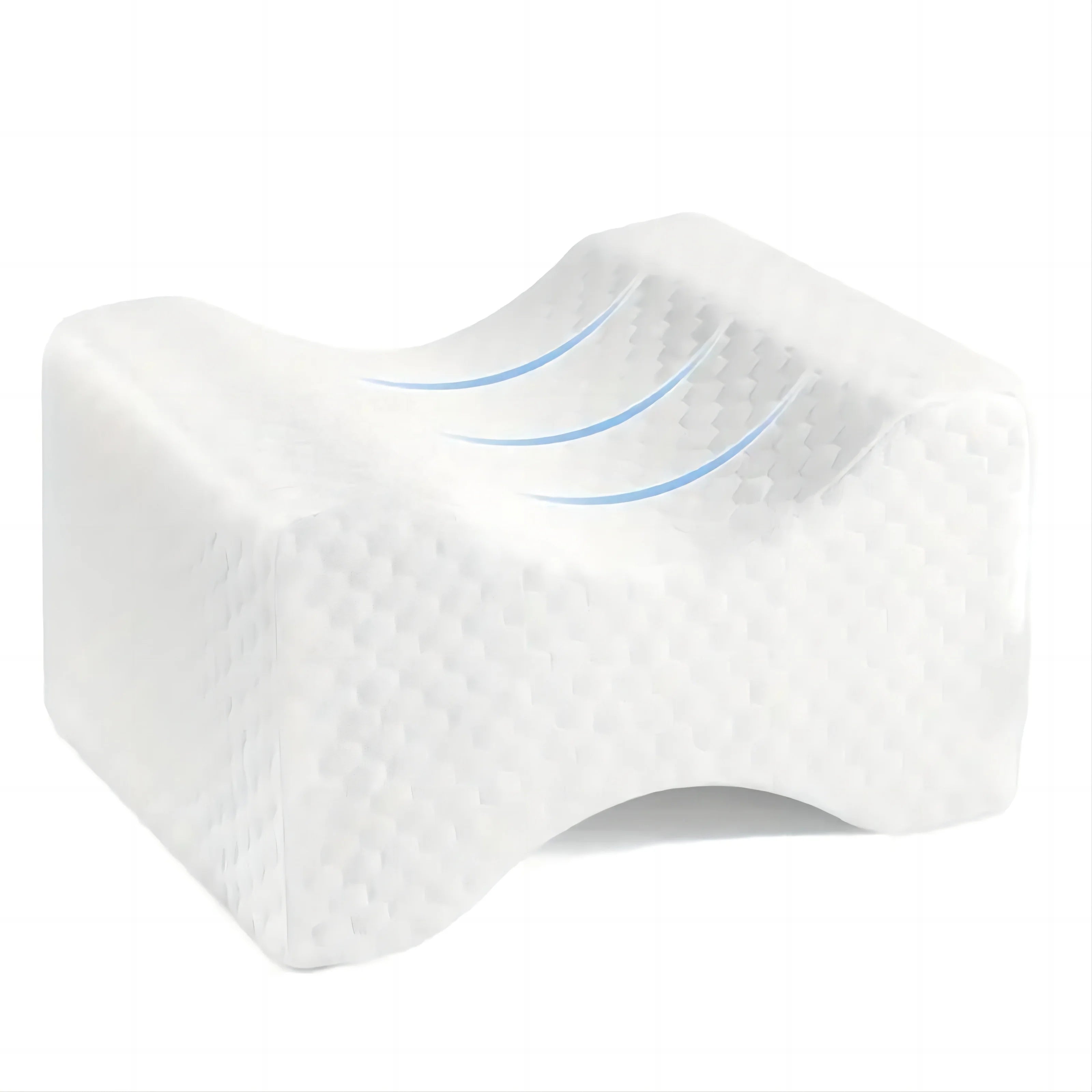 Orthopedic Knee Leg H-Shape Memory Foam Massage Support Pillow for Bed Sleeping Side Sleepers Back Pain Hip Pain Relief