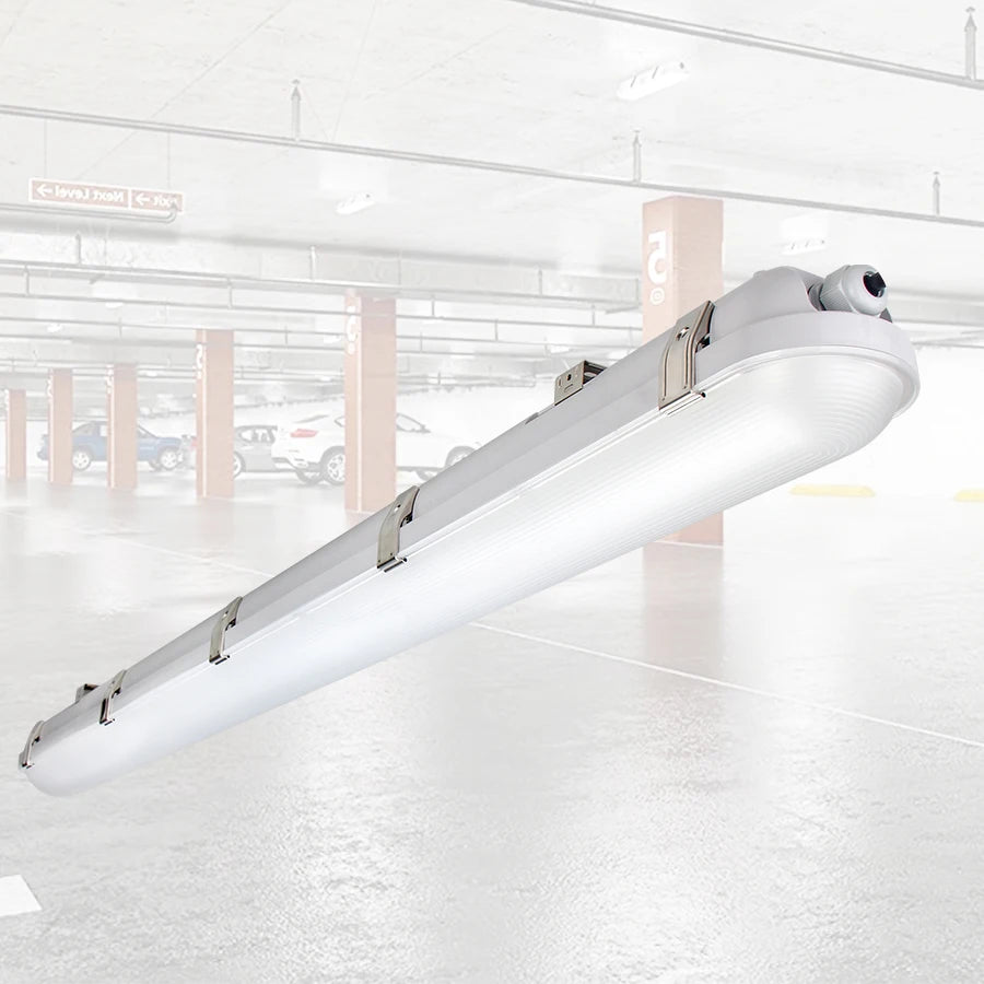 In Stock 1.2m 1.5m Batten Light 54W 50W 40W 30W 3CCT Changeable 3000K 4000K 6500K CE LED Tri-proof Light for Car Parking
