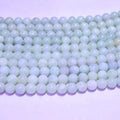 Wholesale Natural Smooth Gemstone 8MM Jadeite Jade Round Stone Loose Beads for Jewelry Making
