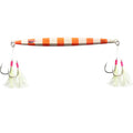 400g 500g Fast Sinking Fast Pitch Jigs Lure with Assist Glow Hooks Lead Lure Jig Quality Metal Jig
