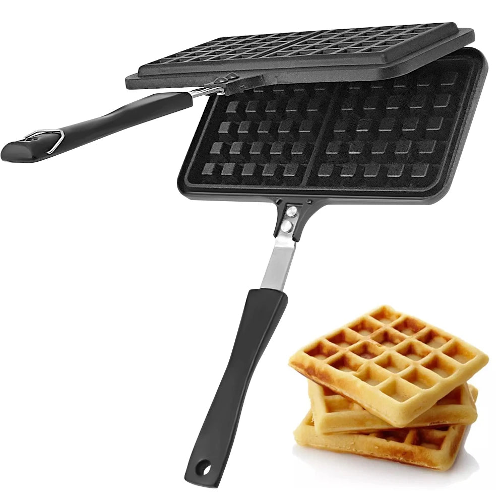 Multifunction Non Stick Waffle Pan Cake Maker Crepe Frying Pan Cooking Pan Set Waffle Maker Machine