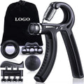 ZJFIT Adjustable Resistance Workout Kit 5 Pack Forearm Grip Strength Trainer Hand Grips