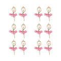 Hot Sale 20pcs Hole 2.5mm Alloy Big Ballet Dancer Pendants with Crystal Rhinestone for Jewelry Making