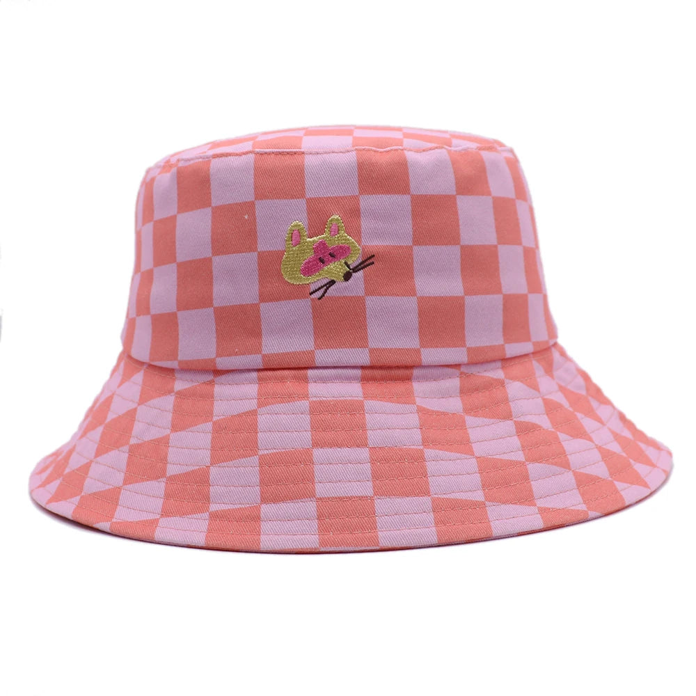 100% Cotton Twill Full Color Sublimation Printing All Over Printed Custom Embroidery Summer Girls Women Fisherman Bucket Hats
