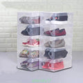 Luxury Plastic Clear Transparent Stackable Shoes Storage Shoe Rack Box