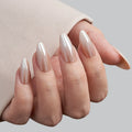 Almond Acrylic Artificial Fingernails Wholesale Ombre Glitters Soft Gel Custom Logo Design Hand Made Press on Nails En Gel