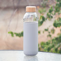 Colorful Glass Bottle with Bamboo Lid 550ml MegaBDM