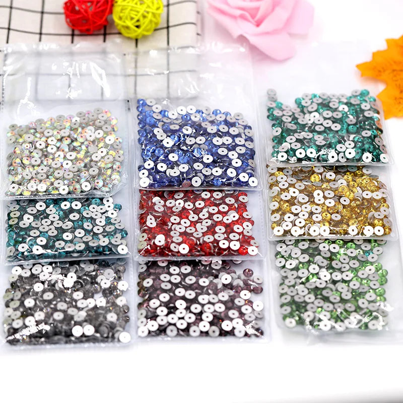 Wholesale Hight Quality  Flat Glass Rhinestone  Size 3/4/5/6mm  for Clothing  Making
