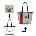 New Fashion Latest Ladies Handbags Waterproof Tote Bag With Zipper and Pocket Color Your Own Tote Bag for Women