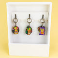 New Arrival Mexican Food PVC Keychain Cute Cartoon Keycap Keychain for Fashion Accessories