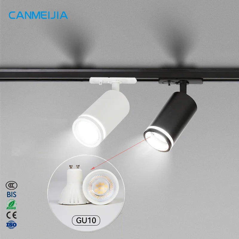 For Living Room Lights Movable Track Lighting Linear Led Track Light Spotlight Supplier Spot LightTracklightLed Track Light