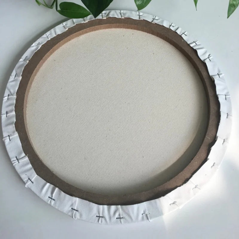 Round Shape Artist Canvas Select Hand Painting Oil Acrylic Art Canvas