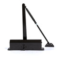 D4000 Modern Bronze Medium Duty Commercial Door Closer Aluminum Alloy Hydraulic for 20-150kg Hotel Doors