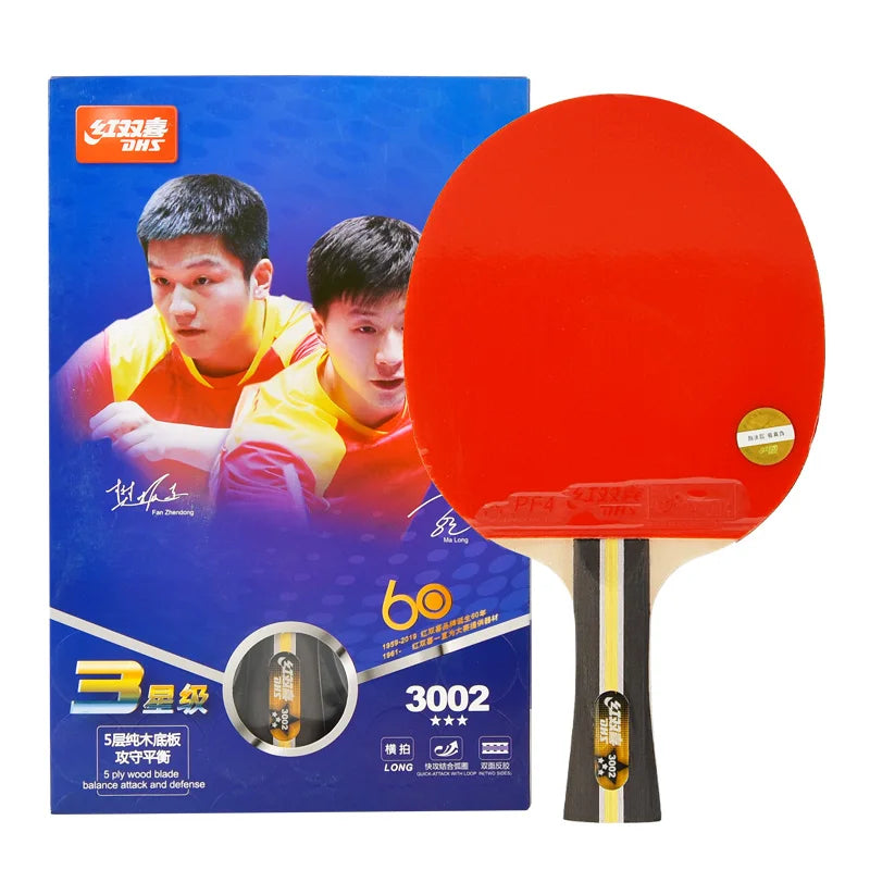 Professional Production Good Quality Double-sided DHS High Star Pingpong Rackets