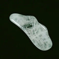 DIY Gems Wholesale Natural Stone Heart Shape Guasha Facial Tool Rose Quartz Gua Sha Body For Scrapers Face Massage