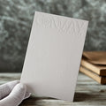 Custom Luxury Embossed and Debossed Logo Printing Business Thank You Card for Your Small Business