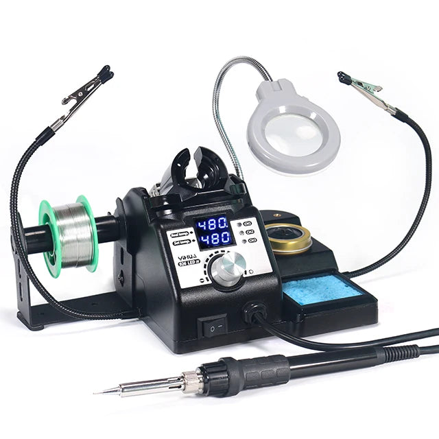 YIHUA 926LED-IV 60W Heater Electronic Soldering Iron Desoldering Repair Soldering Station