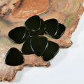 HZ Customized Gemstone Crystal Quartz Logo Cheapest Blue Tiger Eye Guitar Pick