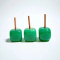 HZ Hot Product Natural Gemstone Green Aventurine Jade Gem Incense Stick Holder Candle Stick Incense Rack for Sacrificial Activity