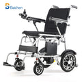 2025 New Aluminum All Foldable Portable ultra Light 14.3KG Travel Remote Control Disabled Electric Wheelchair for Adults