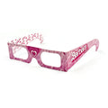 Custom Design Firework Cardboard Party 3D Paper Tree Diffraction Glasses