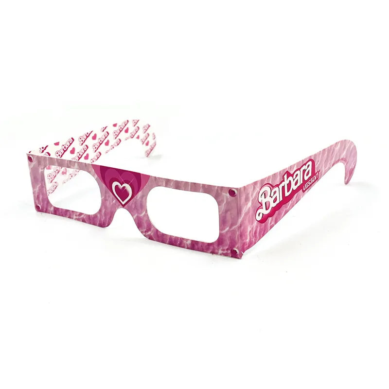 Custom Design Firework Cardboard Party 3D Paper Tree Diffraction Glasses
