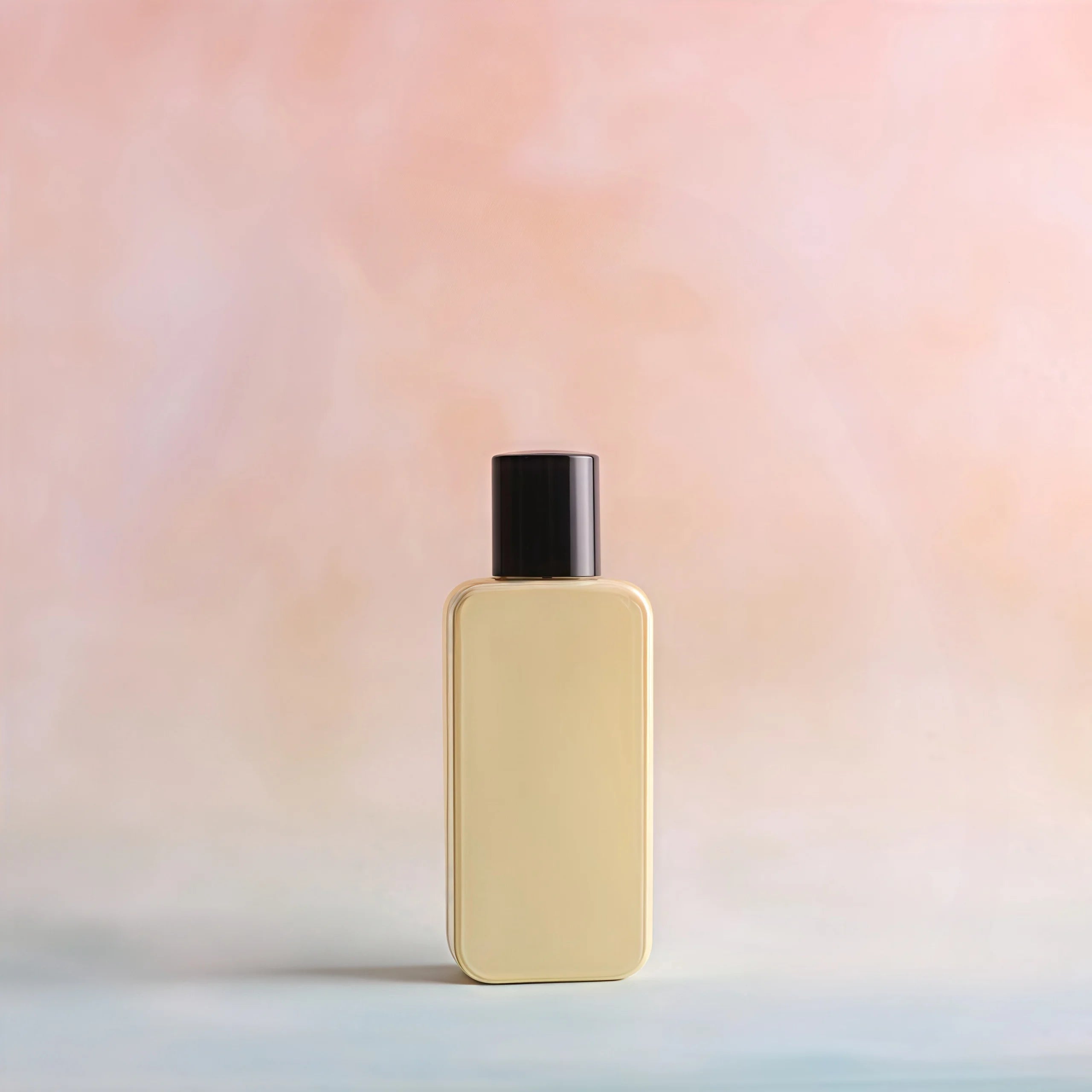 Hot Sale Luxury 50ml Glass Perfume Bottle Flat Empty with Pump Sprayer Screen Printing Surface Handling