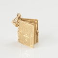 Fashion Women's Accessories Religion Pendants Openable Holy Bible Book Man Pendants Charm for Jewelry Making Handmade