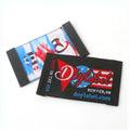 Custom Logo Woven Clothing Tags for Handbags Garment Durable Embroidered Patches Woven Labels for Caps
