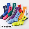 Wholesale Hot Selling Low Moq Football Socks Athletic Football Soccer Socks Grip Non-slip Sports Socks