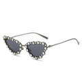 Wholesale Diamond Sunglasses Female Luxury Personality Cat Eye Sunglasses Women 2023