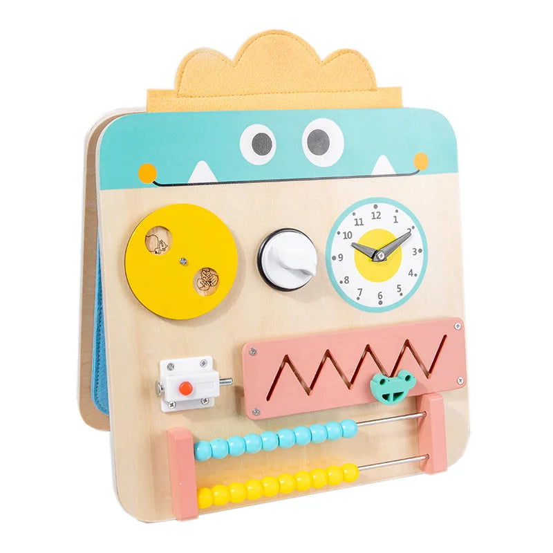 COMMIKI Funny Educational Toys Early Educational 4 Sides Foldable Busy Board Educational Toys OEM Physics Toys Educational