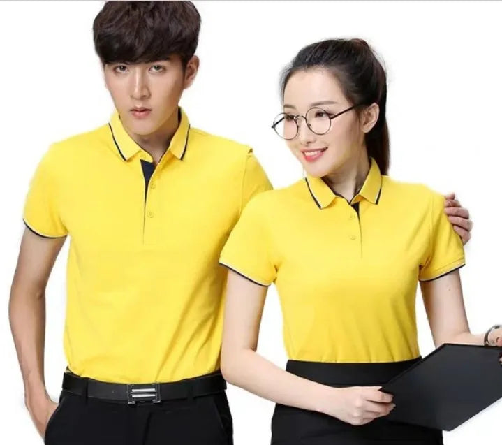 New Style Customize Bright Color Women Promotional Polo Shirts