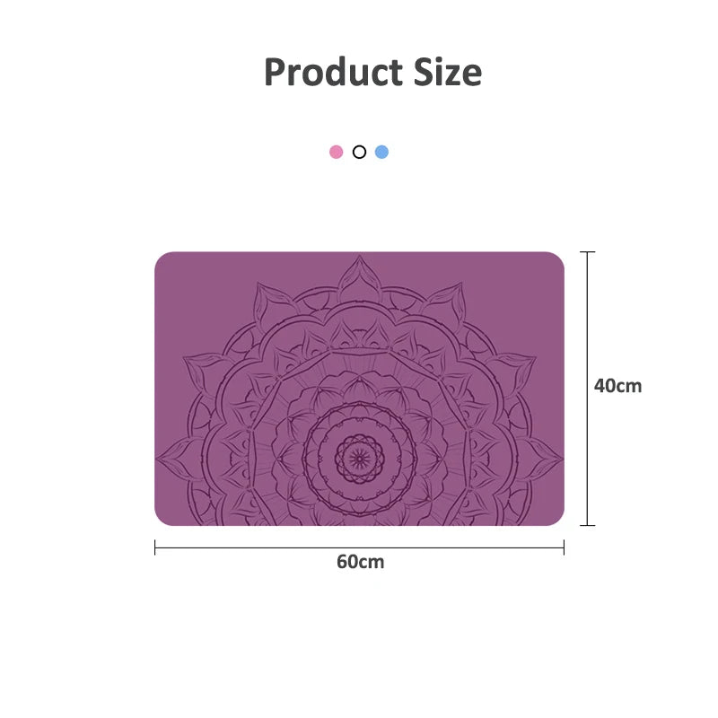 Handstand Mat Eco Friendly Non-slip PU Rubber Mini Meditation Yoga Mat