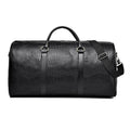 Private Label Custom Wholesale Luxury Black Weekend Travel Sport Men Pu Leather Duffle Bag
