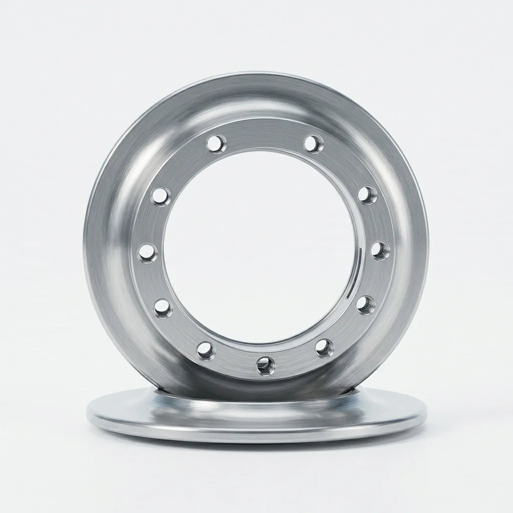 CNC Lathe Fabrication  Smooth Polishing  Stainless Steel Parts