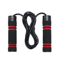 Hot Selling Gym Exercise Adjustable Custom Logo Bearing Fitness Speed PVC Middle Foam Handle Weighted Skip Jump Rope