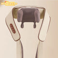 Trapezius Cervical Spine Electric Massager Kneading Cervical Spine Shiatsu Massage Shawl for Muscle Pain Relief