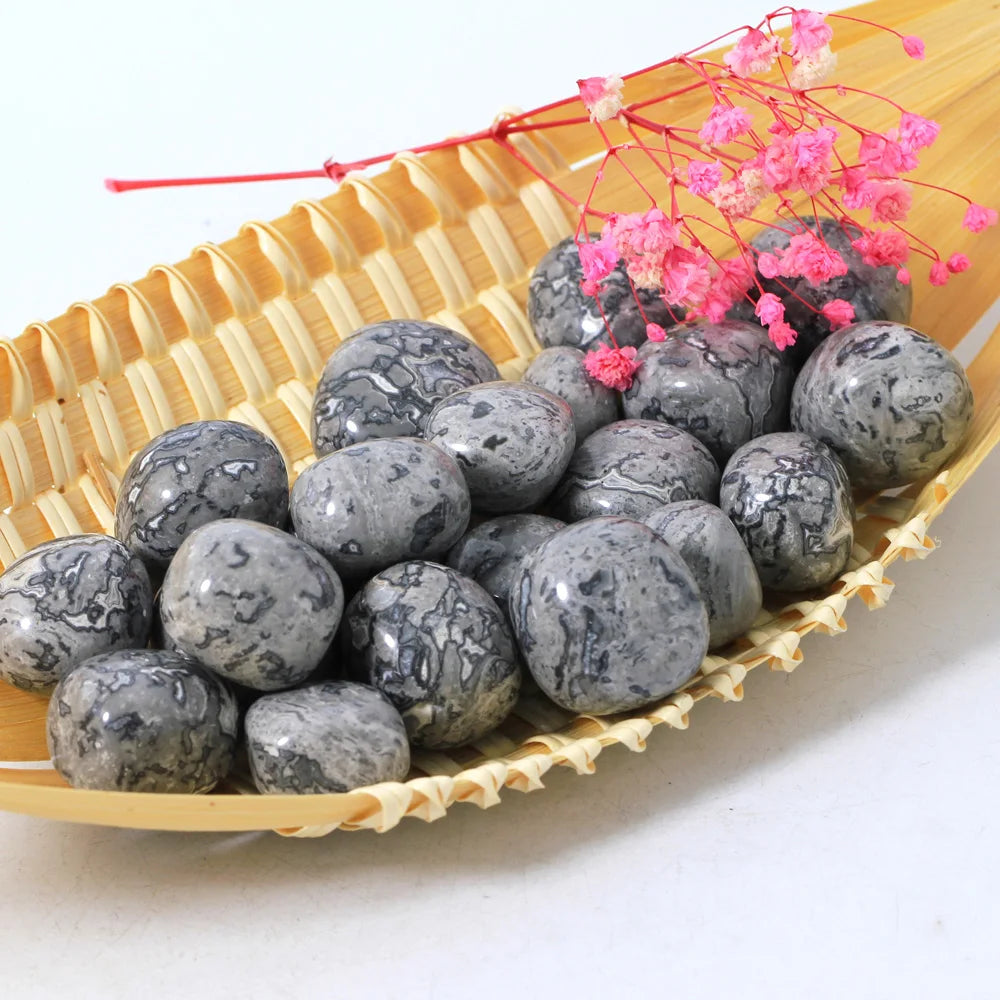 Wholesale Bulk Polished Picasso Jasper Crystals Spiritual Meditation Ornaments Decor Bulk Healing Stones Mascot Tumbled Rocks