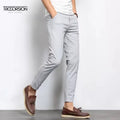 High Quality Plus Size Anti-Wrinkle Business Casual Suit Pants Spring Autumn New Elasticated Cargo Slim Fit Long Garment Dyed
