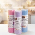 Disposable Kitchen Cleaning Cloth Roll 25*25cm/20pcs Tear Away Non Woven Cloth in Rolls Coconut Fiber Scourer Towel Rolls