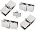 Frameless Glass Door Hinges Brackets Panels to Panels